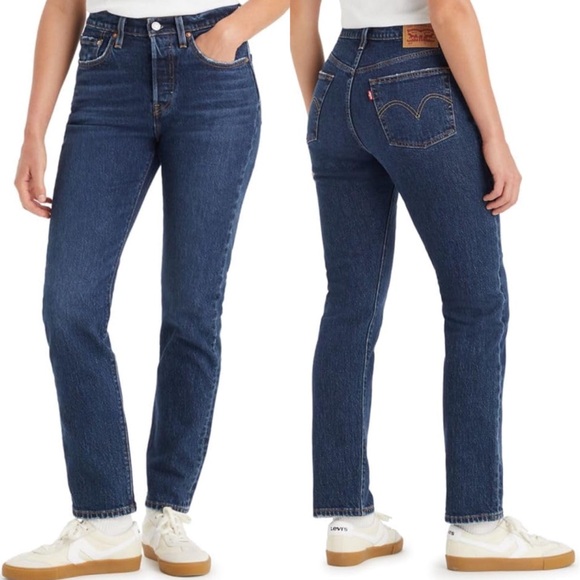 Levi's Denim - Levi’s 501 Original Fit Jeans Dark Wash Denim Jeans Size 27